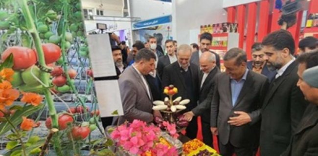 بازدید رئیس جمهور از نمایشگاه تخصصی کشاورزی استان خراسان شمالی