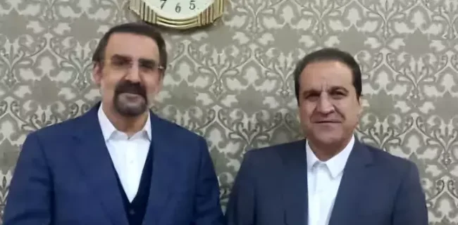 دیدار استاندار ایلام با مشاور سیاسی رئیس‌جمهور