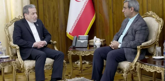 دیدار استاندار خراسان رضوی با وزیر امور خارجه