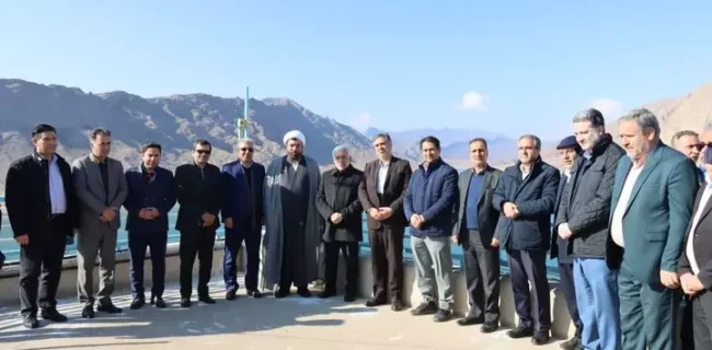 بازدید میدانی استاندار مرکزی و معاون وزیر نیرو از سد الغدیر