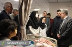 بازدید سرزده دکتر ظفرقندی از بیمارستان مرکز طبی کودکان تهران