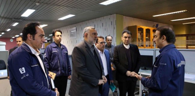 بازدید معاون امور فرهنگی وزارت فرهنگ و ارشاد اسلامی از شرکت چاپ و نشر بانک ملی ایران